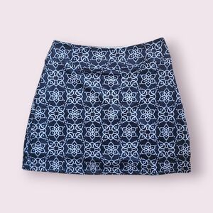 Pinspark Blue & White Tennis Skort Size Small New